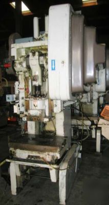 60 ton bliss obi punch press, mdl. c-60, s/n 70970