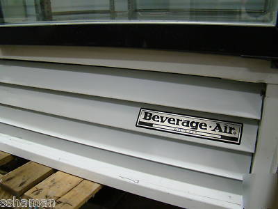 Beverage air MT72 3 door glass refrigerator merchandisr