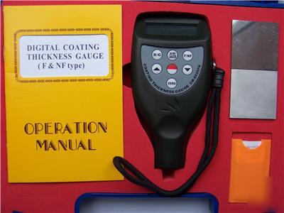 Coating paint thickness gauge built-in f&nf w/ software