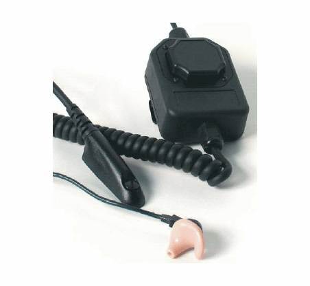 Covert surveillance headset motorola HT1000 telex EM500