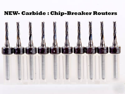 New cnc router chip breaker 1.7 mm 10 pack