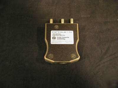 New group 5, 100 amp 220 v single phase plug, G106M 