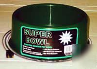 Super bowl heated water dish, #sbw-6 