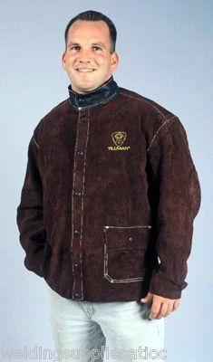 Tillman 2480A sz xx- lrg chc. brn welding jacket