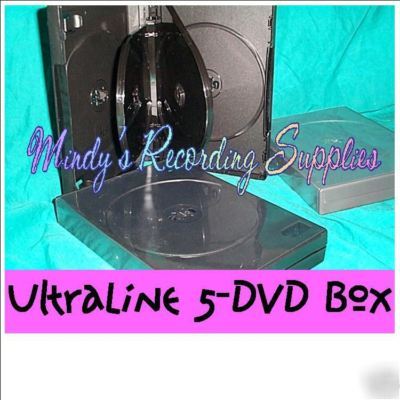 Ultraline slim 5 five dvd case movie box singles buy 1