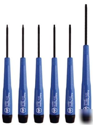 Wiha 6PC precision mobile torx screwdriver set SB267K6B