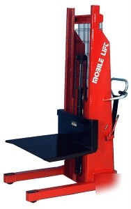 Work positioner hydraulic stackers lifting platform 