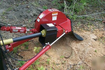 Worksaver 3-pt stump grinder, largest cut'g wheel @ 36