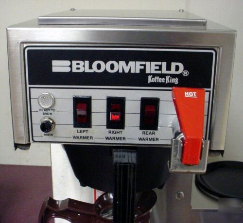 Bloomfield 8572 low profile automatic coffee maker