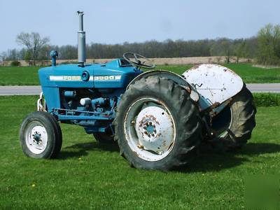 1972 ford 3000 tractor.