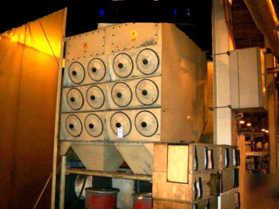 24 cartridge pulse dust collector fabricmax item #8207