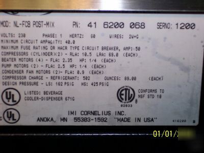 4-flavor frozen carbonated beverage;coke, fcb, a-1