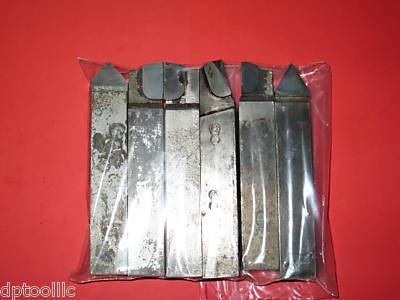 6 usa single point carbide brazed tools var/pk-5