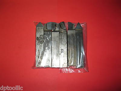 6 usa single point carbide brazed tools var/pk-5
