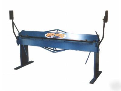 Boyd built 16 gauge 6' straight sheet metal brake