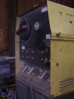 Hobart titan 8000 welder/ generator stick tig welder