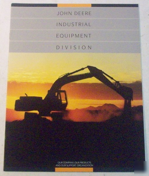 John deere 1992 sales brochure