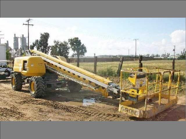 Manlift boom lift grove 60 ft. reach 500 lb cap 4X4X4