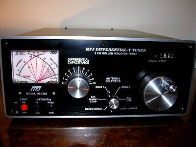 Mfj-986 differential-t 3 kw antenna tuner