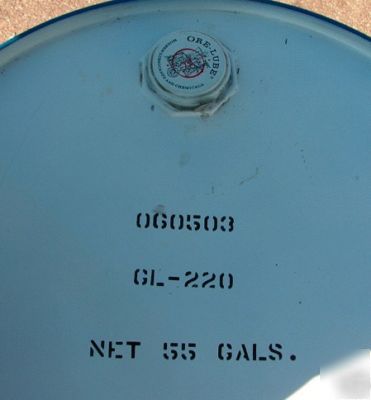 Orelube gl 220 industrial ep gear machine lube 55 gal