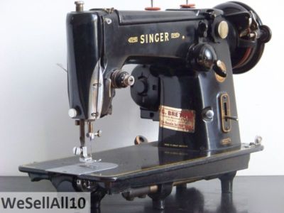 Singer 306K automatic sewing machine leather denim 