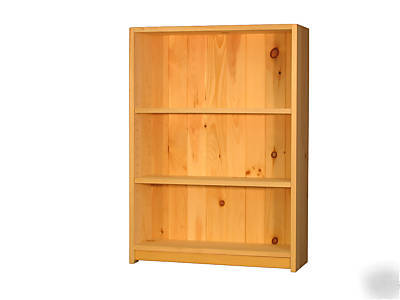 Solid pine bookcase ***made in usa*** 24