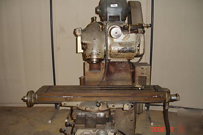 Van norman horizontal/vertical universal manual mill