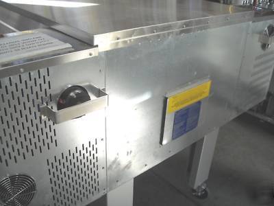 Zesto ce-3632 electric conveyor pizza oven