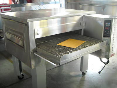 Zesto ce-3632 electric conveyor pizza oven