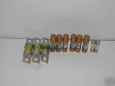 - box of misc bussmann fuses
