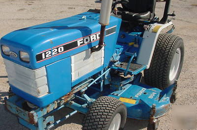 Ford 1220 diesel tractor hydrostatic 60