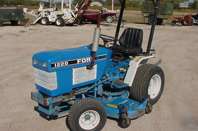 Ford 1220 diesel tractor hydrostatic 60