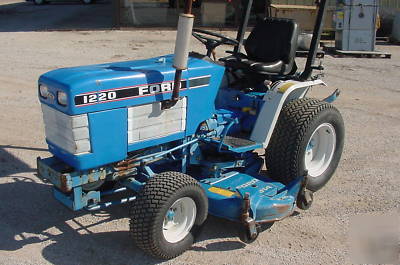 Ford 1220 diesel tractor hydrostatic 60