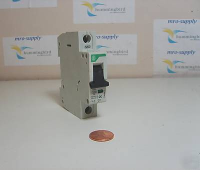 Moeller circuit breaker 2 a 1 pole 240V ac faz - C2