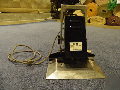 N-c carpet beveler machine used