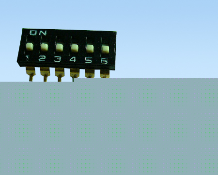 Pcb dip switch: lot of 50 pcs 6 position 12 pin spst