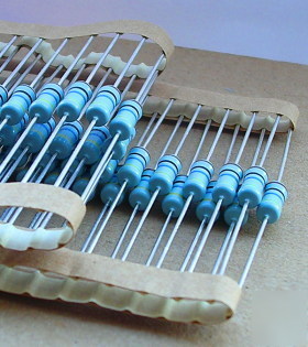 1/2 watt, metal film resistor, VR37, 10M ohm.lot of 100