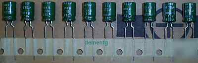 10X nippon kze 470UF 10V low-esr capacitors 105C 8MM
