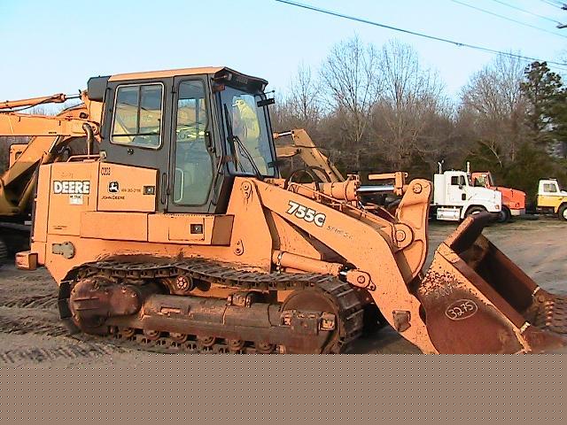 2003 john deere 755C crawler loader