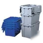 Akro-mils attached lid container 12GAL |6 ea| 39120