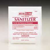 Beer cleanÂ® last rinse sanitizer-1/4 oz pouch