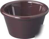 Fmp bone smooth melamine ramekin 1-1/2OZ |1 dz|