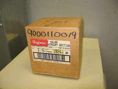 Hoffman F44L06 - wireway,straight sect 4.00X4.00X6.00