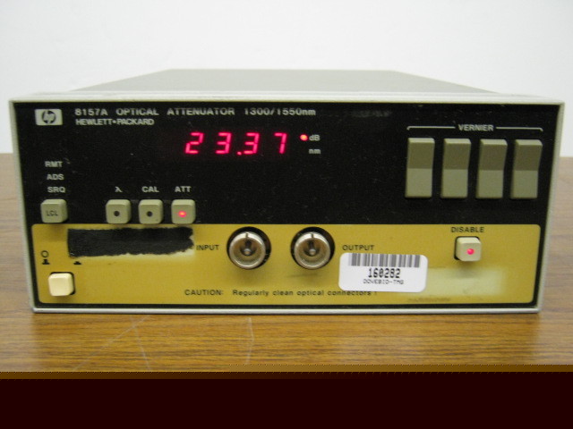 Hp agilent 8157A optical attenuator