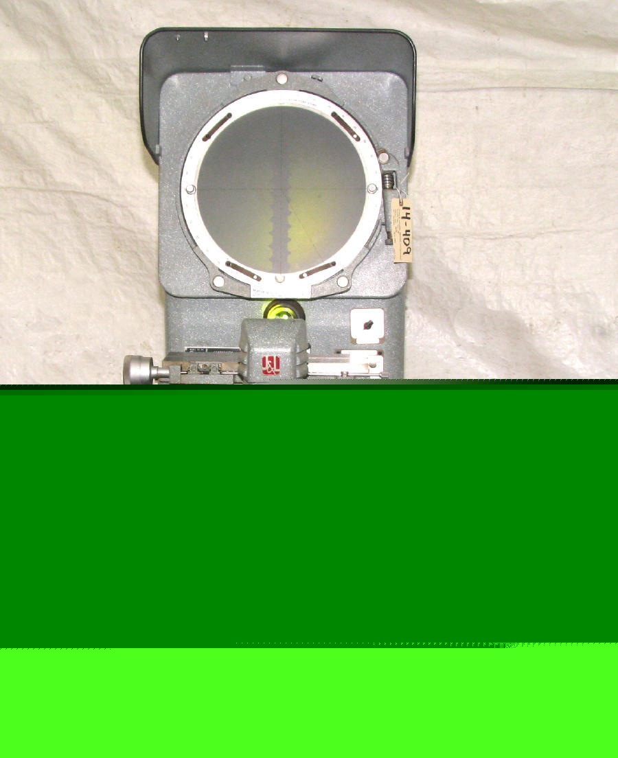 Jones & lamson model no. tc-14 optical comparator