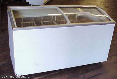 Kold king sub-zero ice cream merchandiser 59X24X34