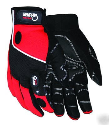 Memphis hand protection led lighted mechanics gloves l