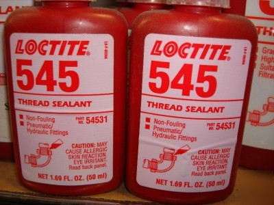 New 1-1.69 oz bottle loctite 545 thread sealant 54531 