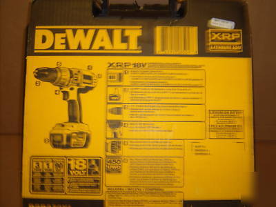 New dewalt DCD970 kl xrp lithium ion hammer drill .