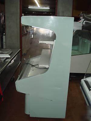 Nice used hussmann gsvm-4060 open display merch cooler 